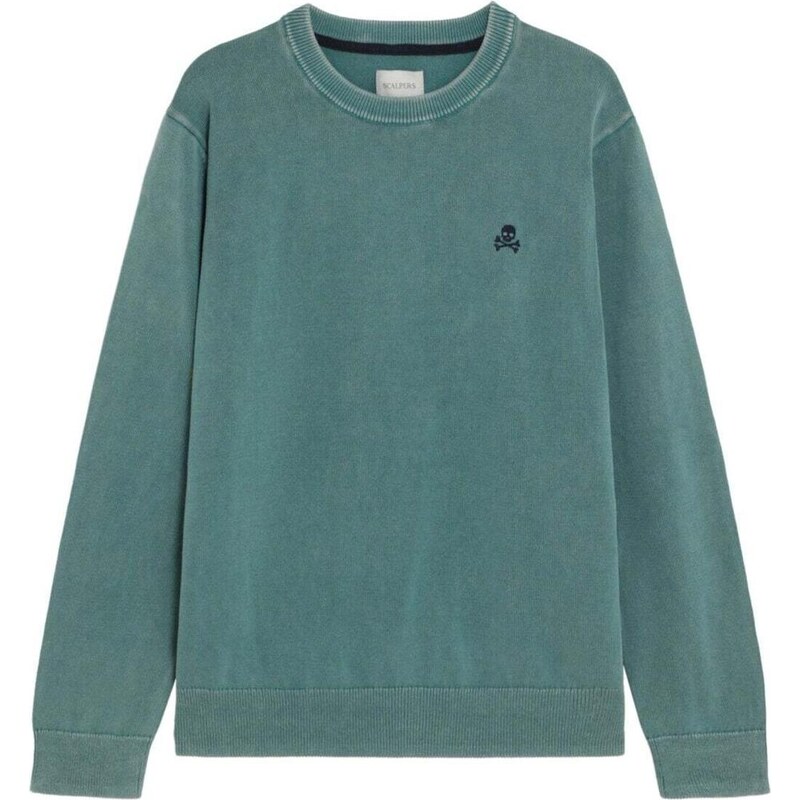 Scalpers Sveter zelená / tmavozelená 67667840