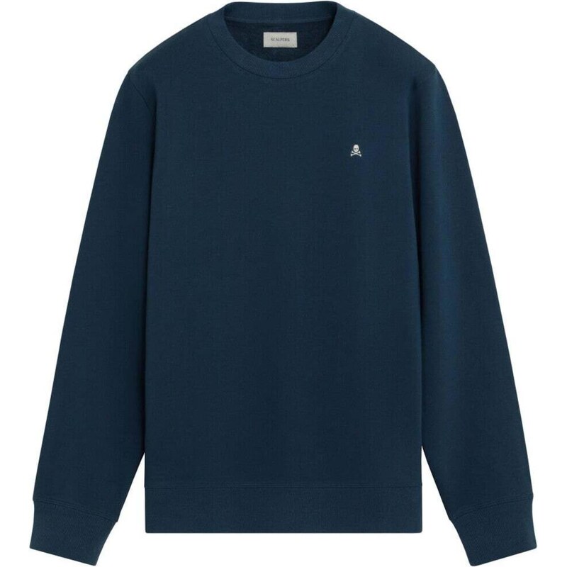 Scalpers Mikina Fade Contrast modrá / biela 67667833