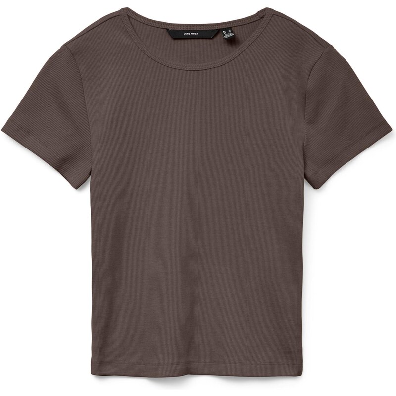 VERO MODA Tričko VMCHLOE čokoládová 67667849