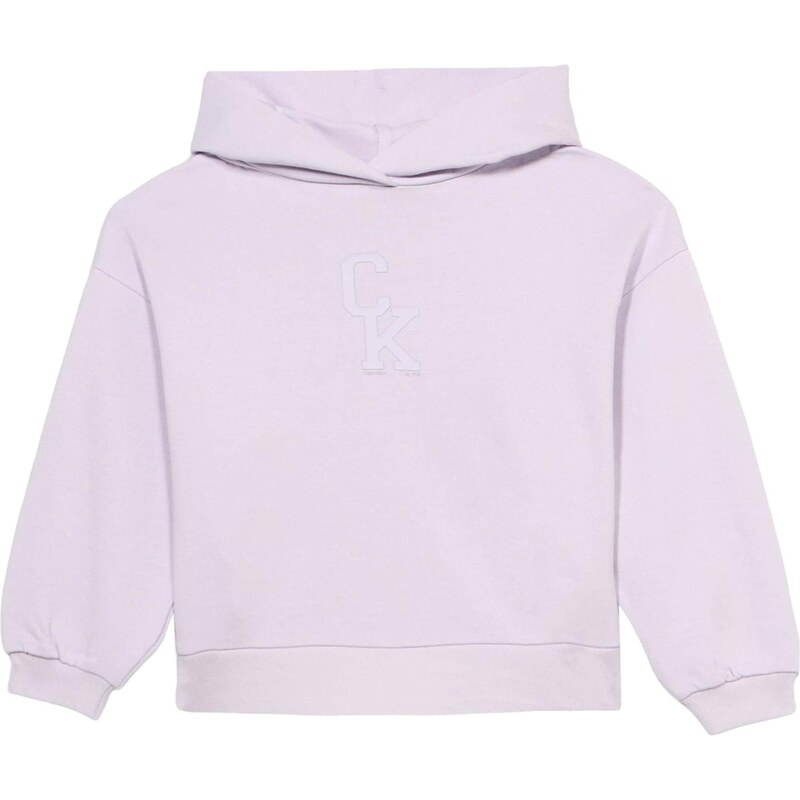 Calvin Klein Jeans Mikina levanduľová / biela 67667887