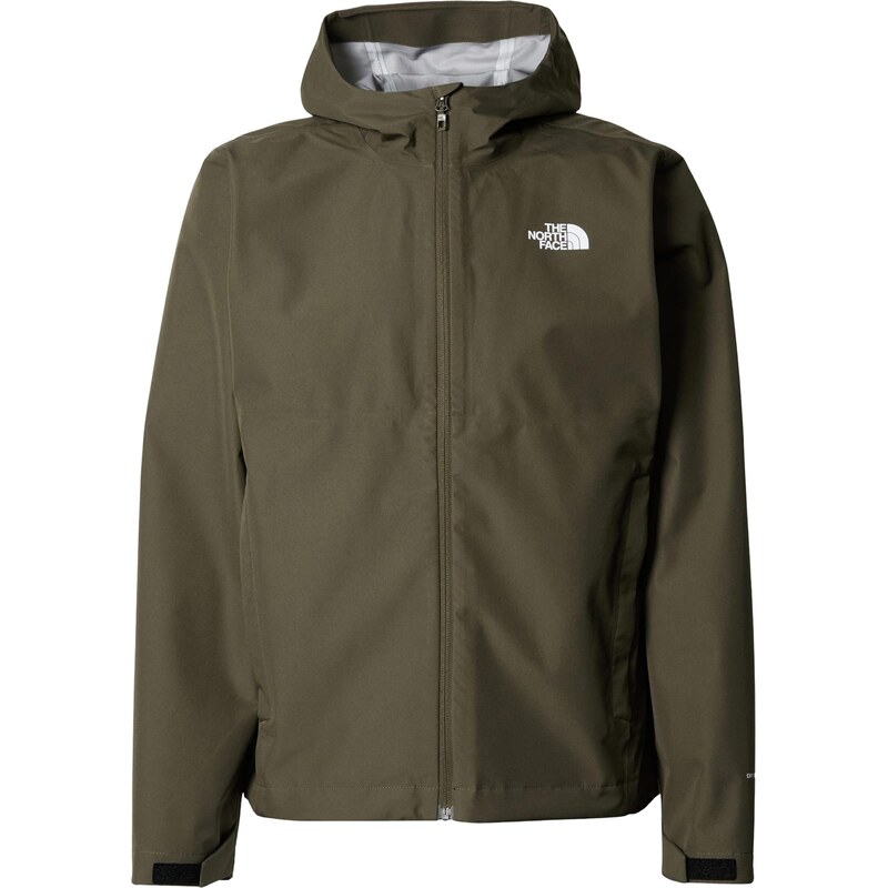 THE NORTH FACE Outdoorová bunda WHITON tmavozelená / biela 67668032