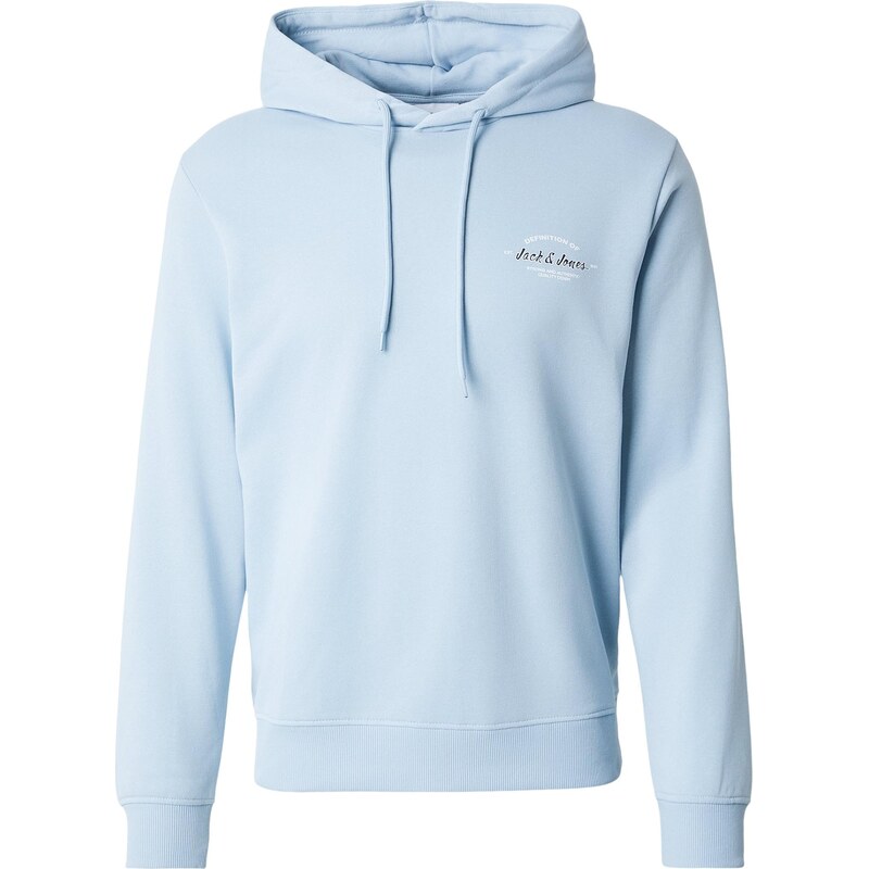JACK & JONES Mikina JJBRANDON svetlomodrá / čierna / biela 67668066