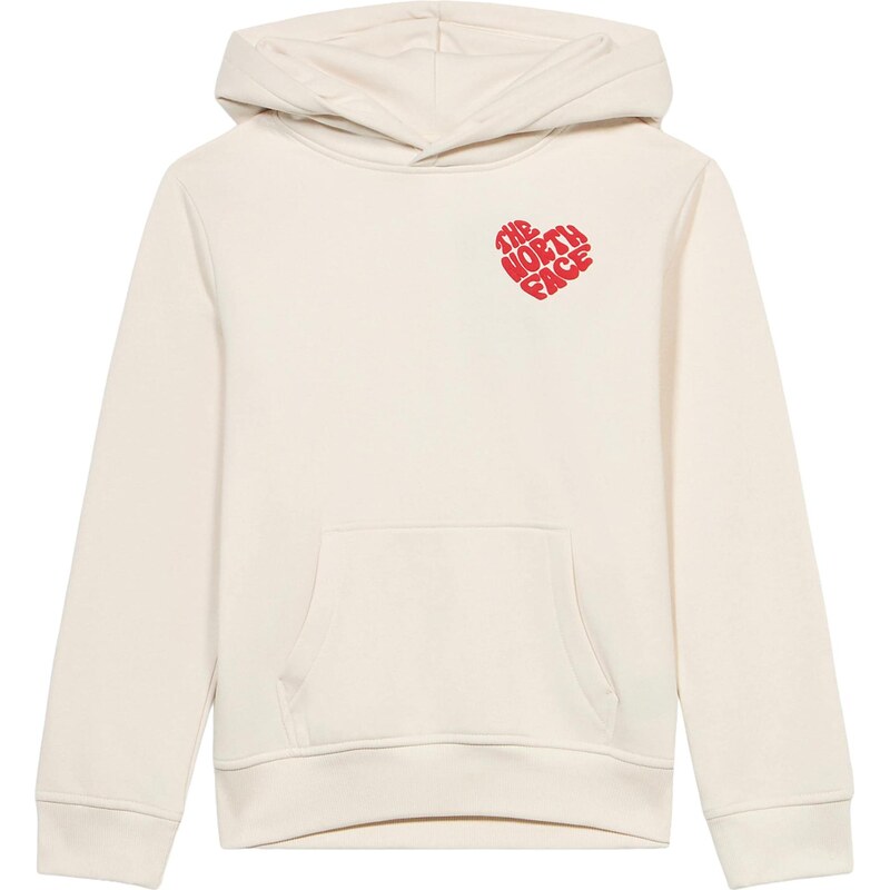 THE NORTH FACE Športová mikina tmavočervená / biela ako vlna 67668068