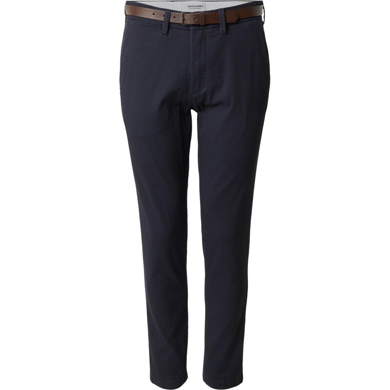 JACK & JONES Chino nohavice JPSTMARCO ADAM tmavomodrá 67668096