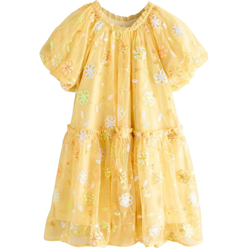 Next Šaty žltá / zlatá / svetlozelená / oranžová 67668139