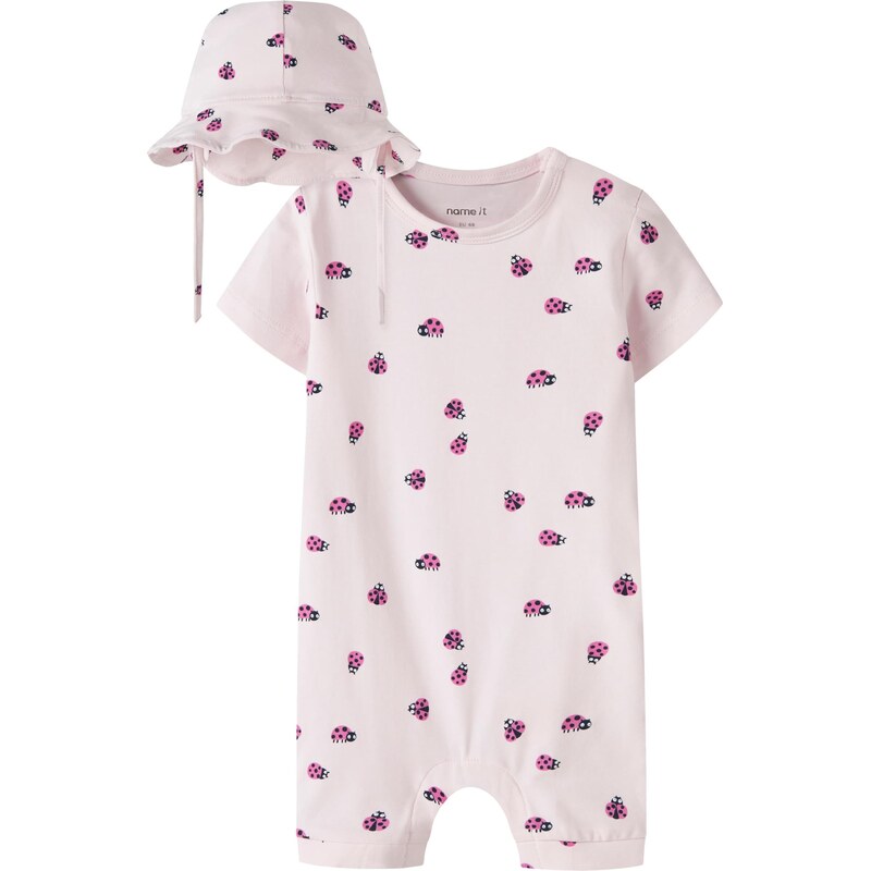 NAME IT Set NBFVANDORA fialová / pastelovo fialová / čierna / biela 67668151