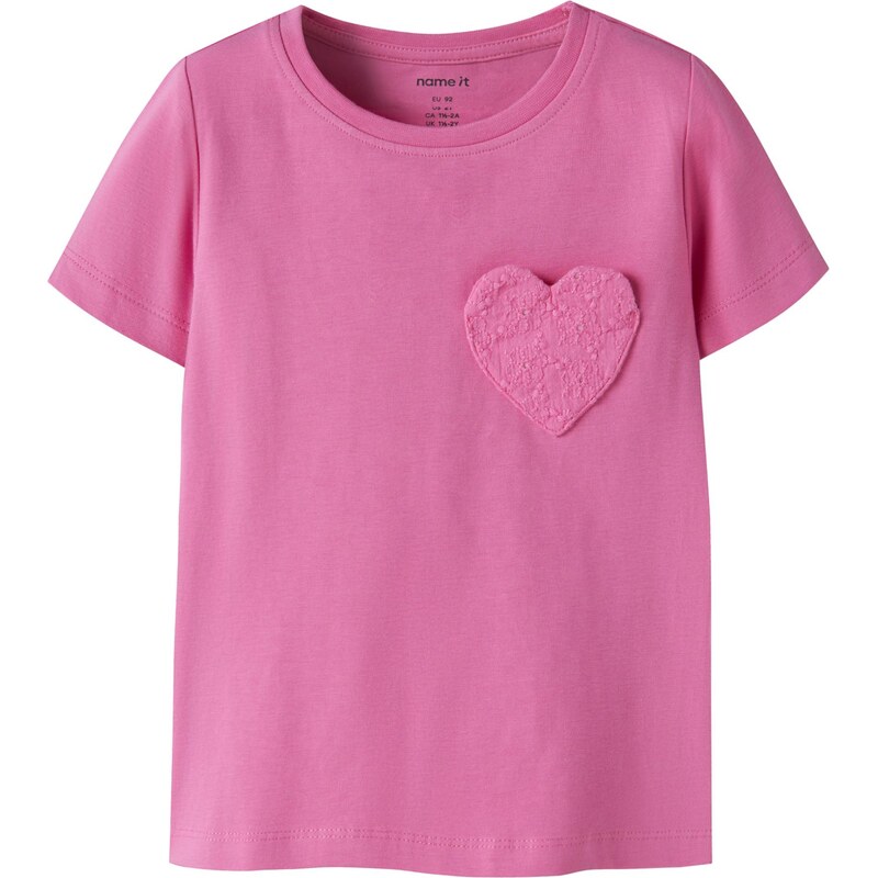 NAME IT Tričko NMFDEAS eozín 67668156