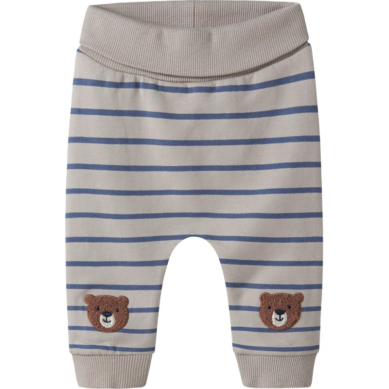 NAME IT Nohavice NBMDADDEL námornícka modrá / hnedá / sivobéžová / 67668203