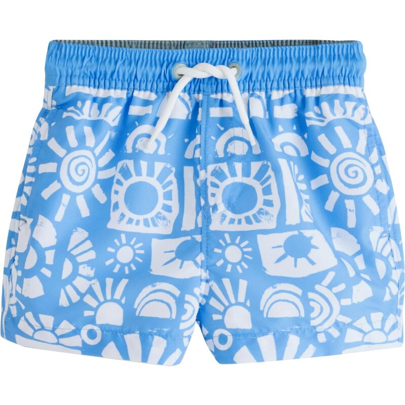 Next Plavecké šortky azúrová / biela 67668215