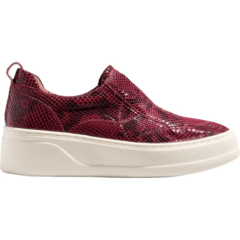 Next Slip-on obuv bordová 67668281