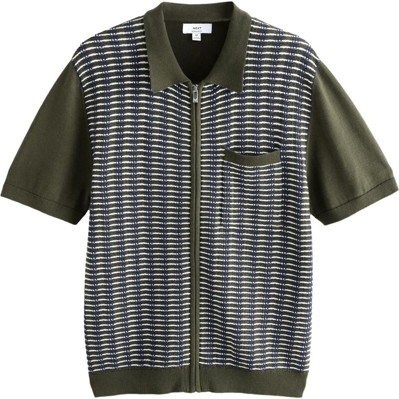 Next Sveter kaki / biela 67668344