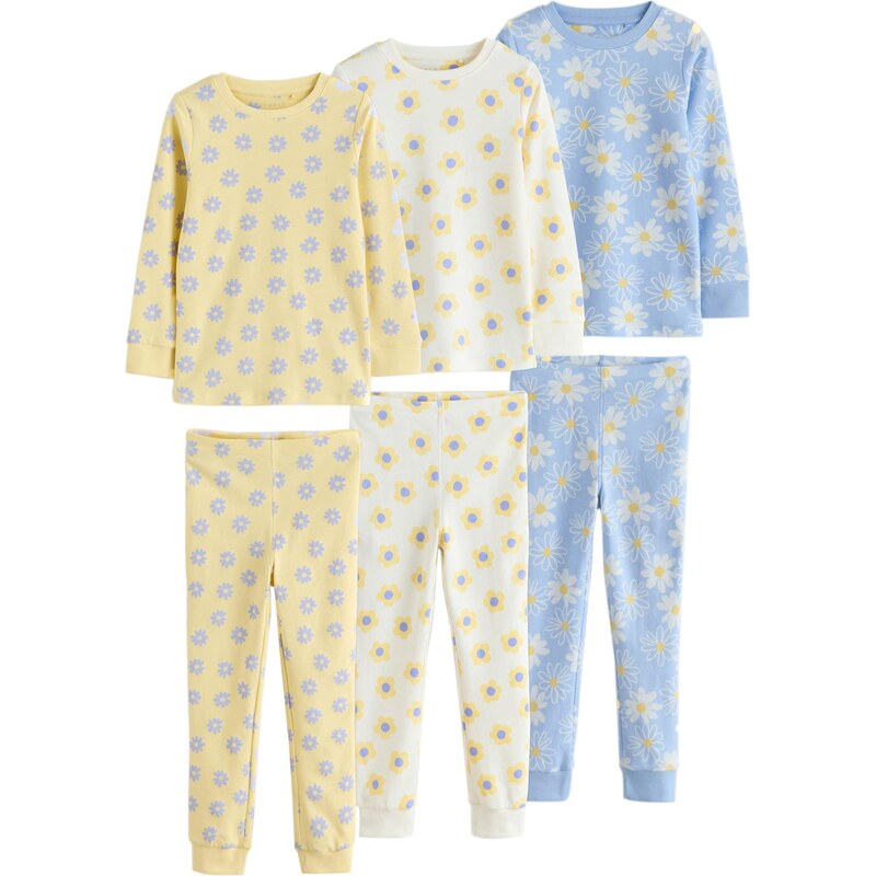 Next Pyžamo svetlomodrá / svetložltá / biela 67668403