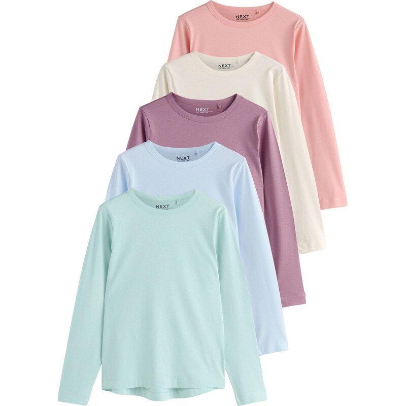 Next Tričko nebielená / tyrkysová / svetlomodrá / farba lesného ovocia 67668410