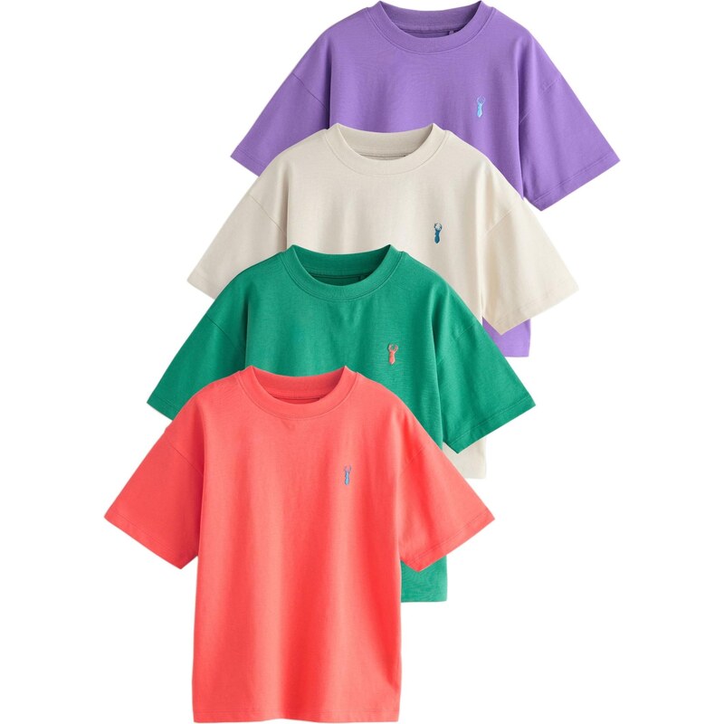 Next Tričko nebielená / zelená / fialová / oranžová 67668353