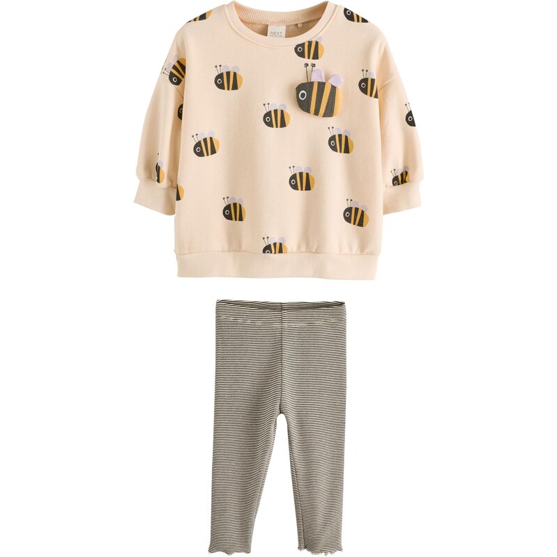 Next Set béžová / tmavožltá / pastelovo fialová / čierna 67668363