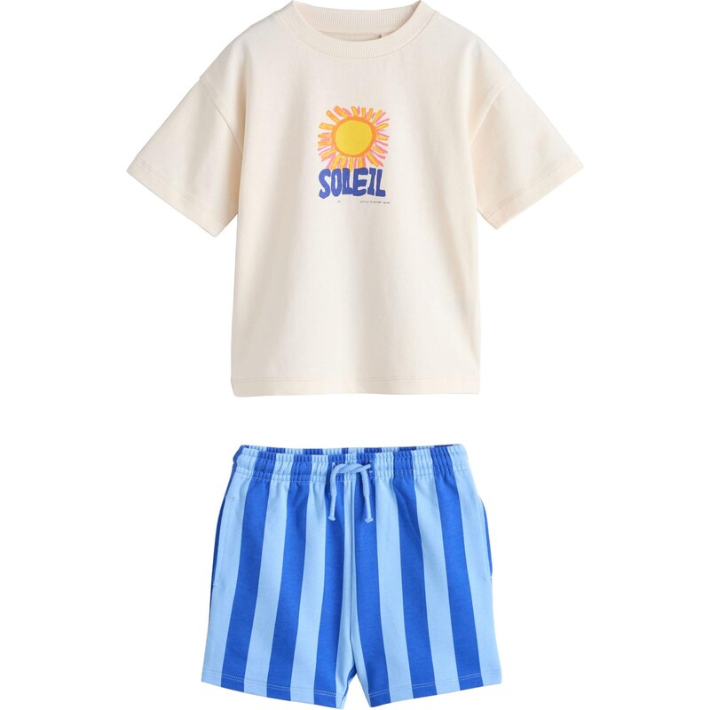 Next Set nebielená / svetlomodrá / tmavomodrá / žltá 67668358