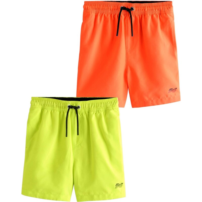 Next Plavecké šortky limetková / oranžová 67668461