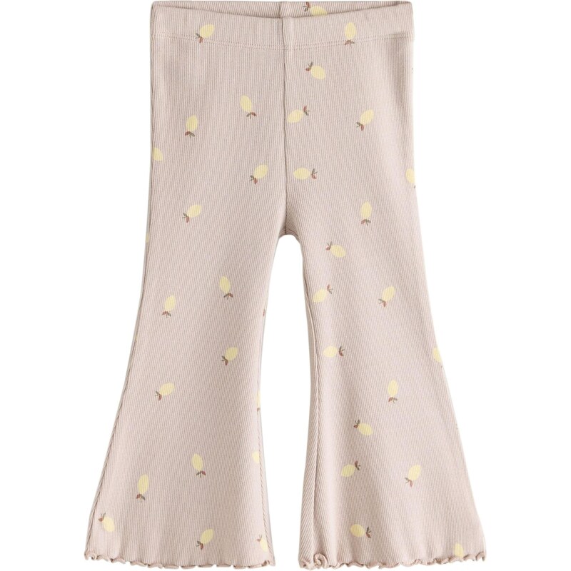 Next Nohavice nebielená / hnedá / pastelovo žltá / nefritová 67668498