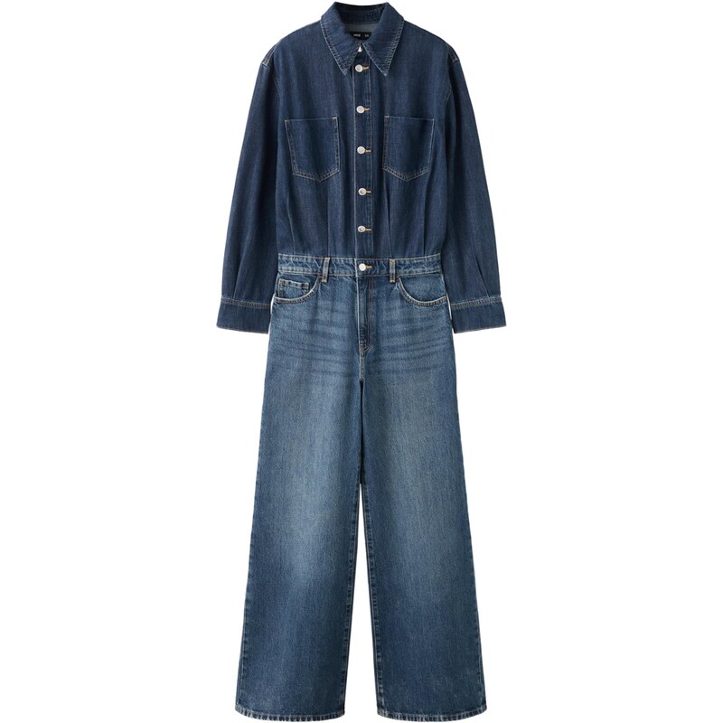 MANGO Overal Belle tmavomodrá 67668608