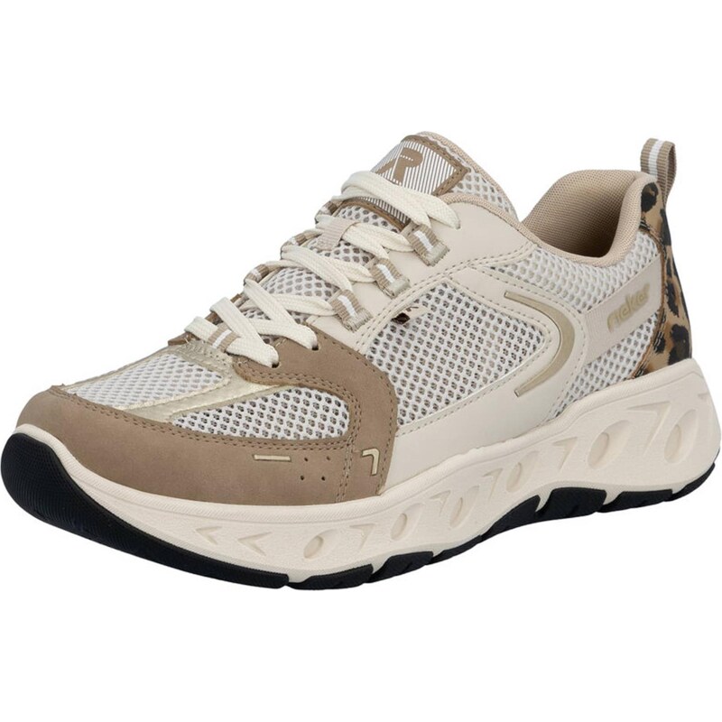 Rieker Nízke tenisky hnedá / čierna / biela 67668605