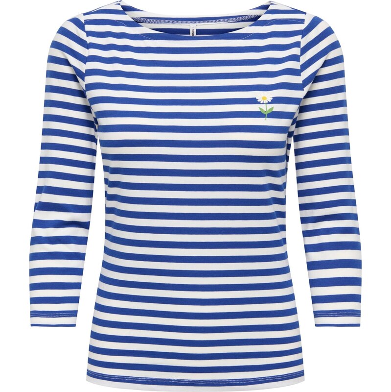 ONLY Tričko ONLFIFI námornícka modrá / biela 67668659