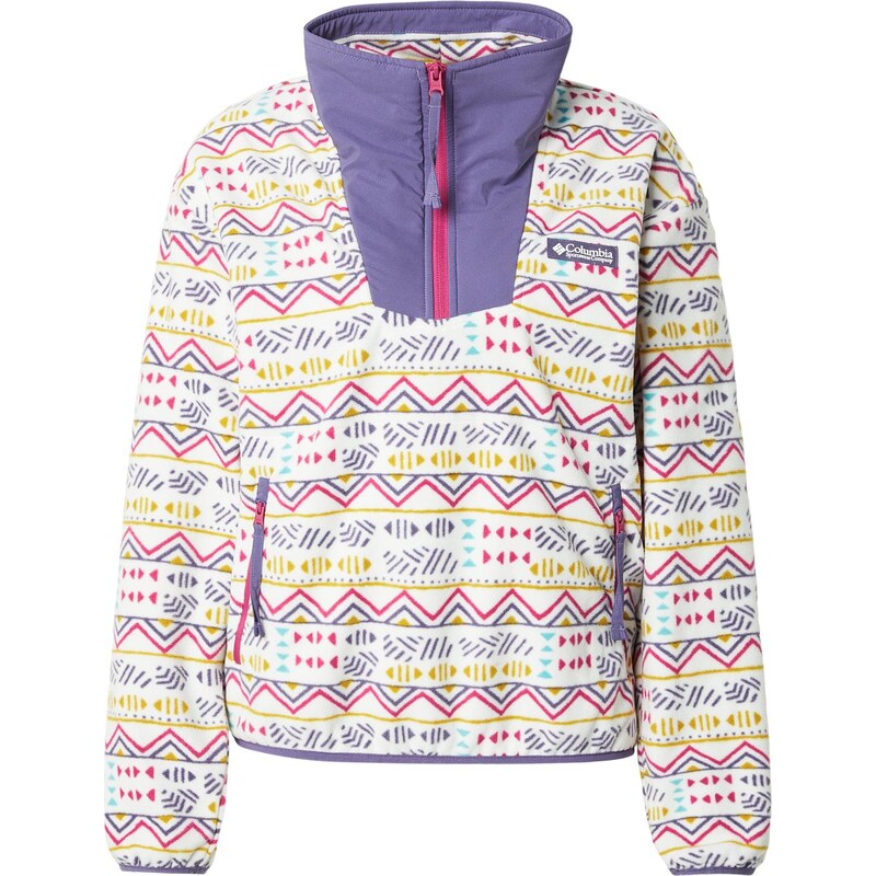 COLUMBIA Športový sveter Sequoia Grove horčicová / fialová / 67668728