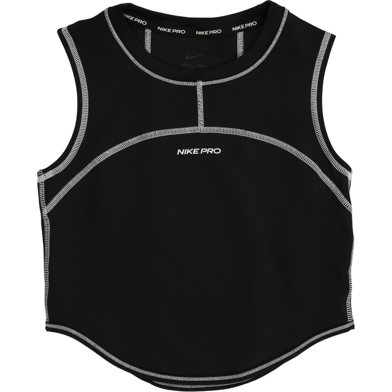 NIKE Športový top čierna / biela 67668767