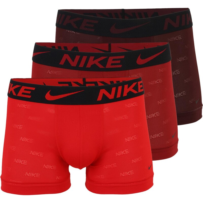 NIKE Underwear Boxerky červená / ohnivo červená / tmavočervená / 67668750