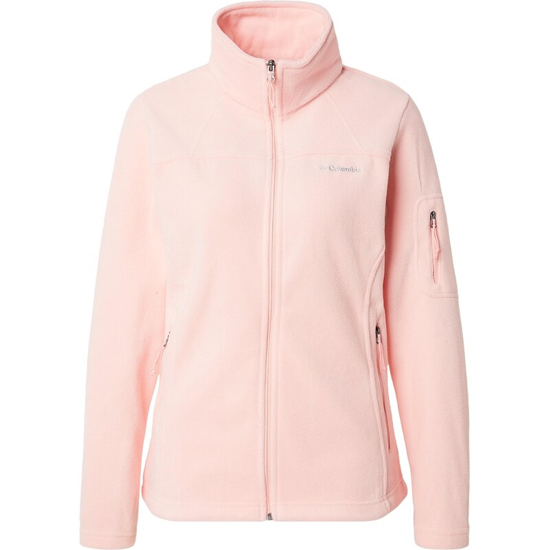 COLUMBIA Športová mikina so zipsom Fast Trek II ružová 67668764