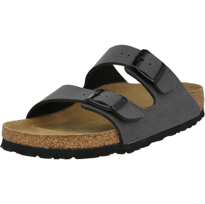 BIRKENSTOCK Šľapky Arizona tmavosivá 67668756