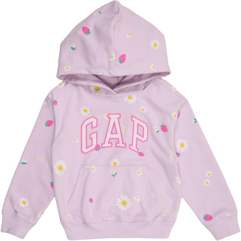 GAP Mikina žltá / slivková / ružová / biela 67668781