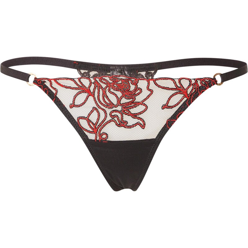 Bluebella Tangá Malina vínovo červená / čierna 67668872