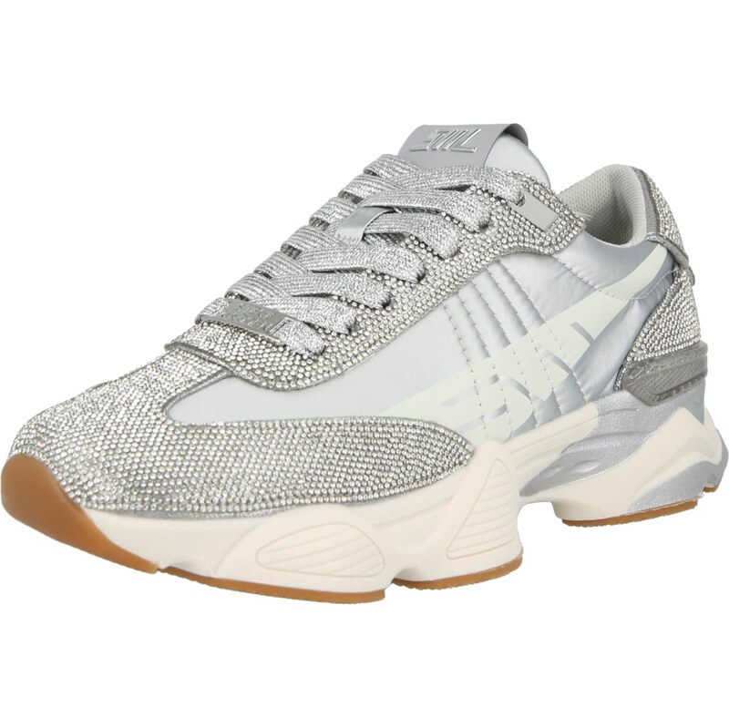 STEVE MADDEN Nízke tenisky Setback-R pastelovo zelená / strieborná / 67668912