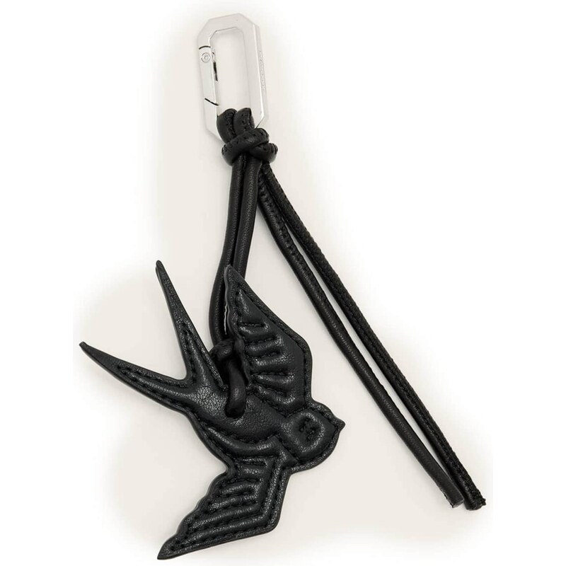 AllSaints Prívesky na kľúče SWALLOW čierna 67668973