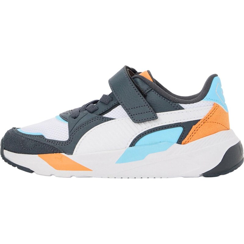 PUMA Tenisky svetlomodrá / antracitová / oranžová / biela 67668988
