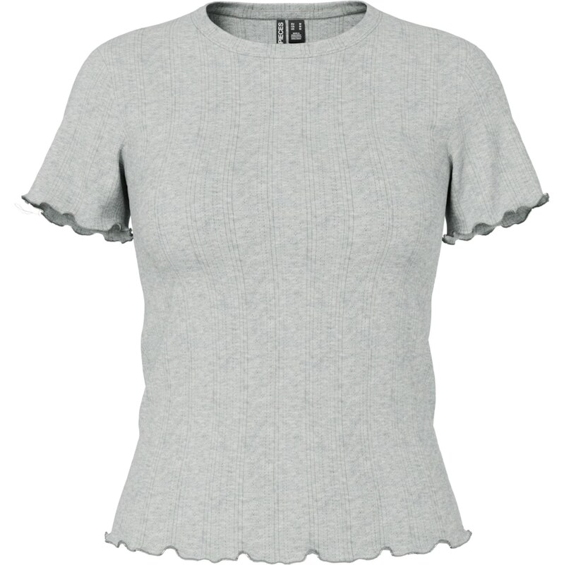 PIECES Tričko svetlosivá 67677943