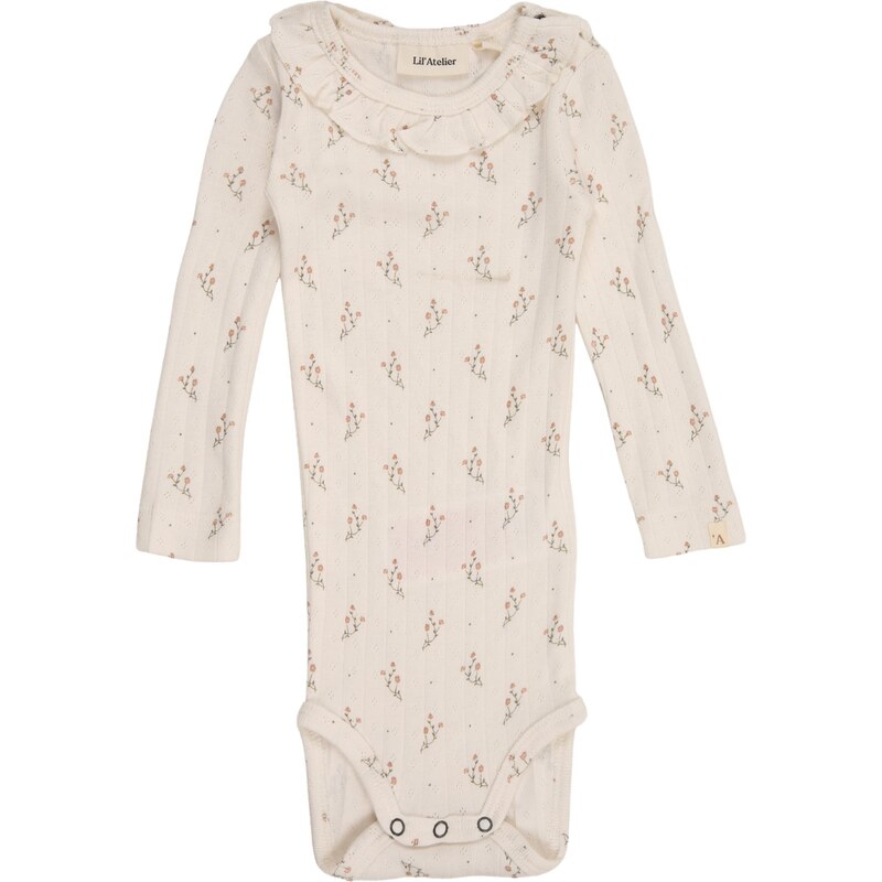 LilAtelier Body NBFRACHELLO RIA žltá / sivá / biela 67678084