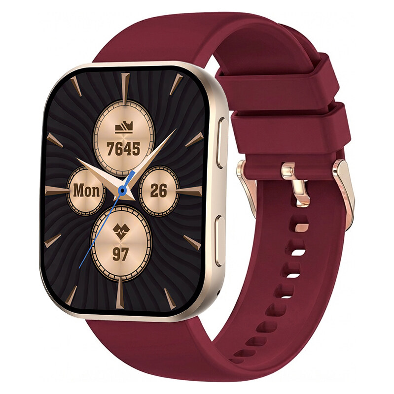 Madvell Venezia púdrová zlatá so silikónovým remienkom Bordó 67673030