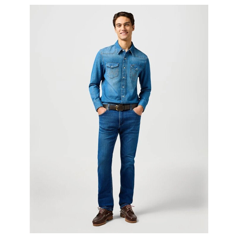 Džínsy pre mužov WRANGLER GREENSBORO DANDELION SUMMER 112378852 67672699