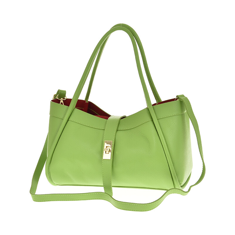 Laura Biaggi kožená Shopper kabelka TS66-6800 67672743