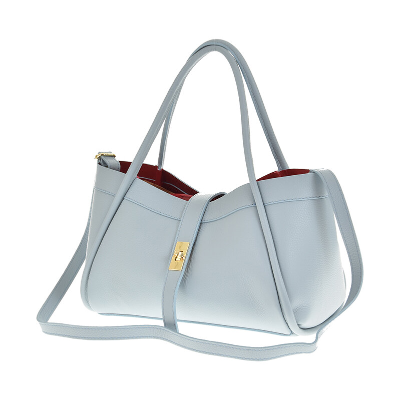 Laura Biaggi kožená Shopper kabelka TS66-6800 67672742