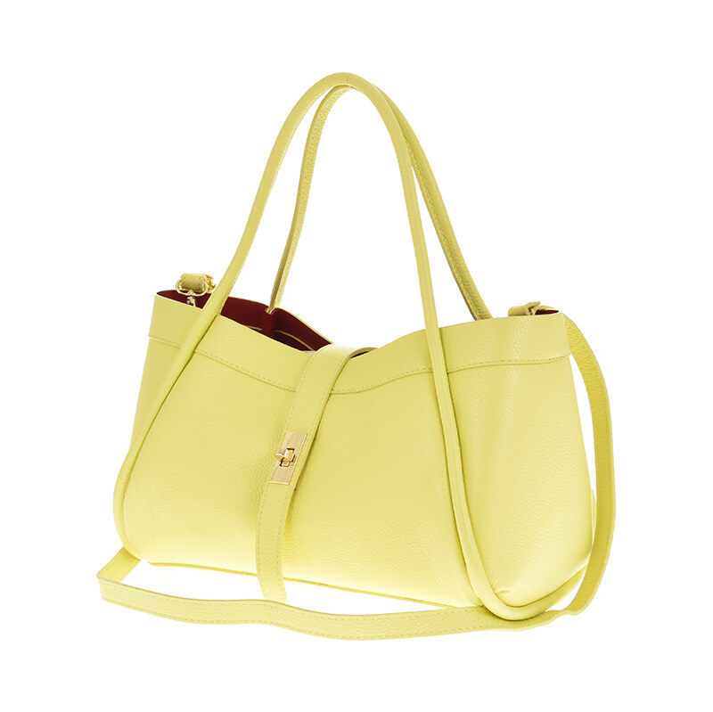 Laura Biaggi kožená Shopper kabelka TS66-6800 67672744