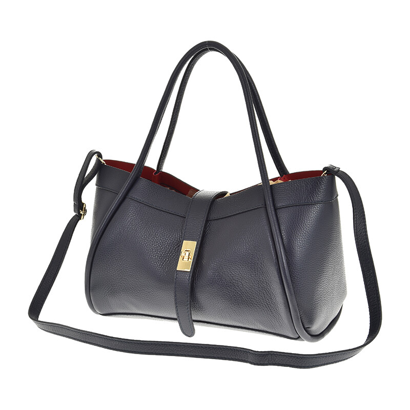Laura Biaggi kožená Shopper kabelka TS66-6800 67759228