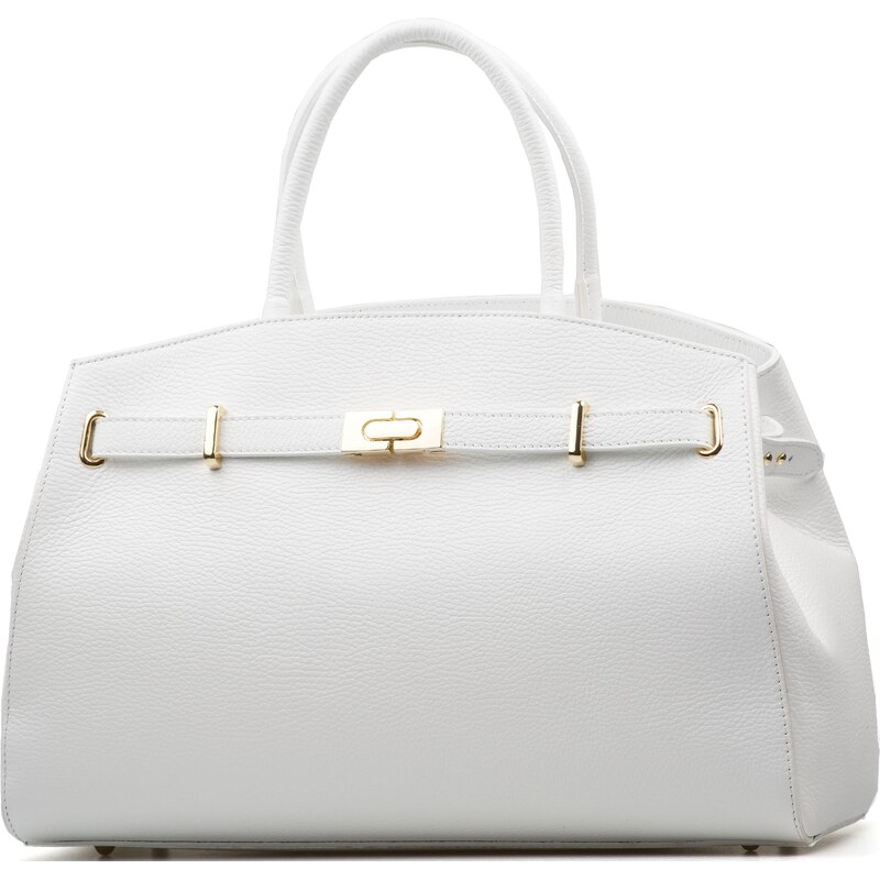 Blaire Kožená kabelka Naomi biela 67673349