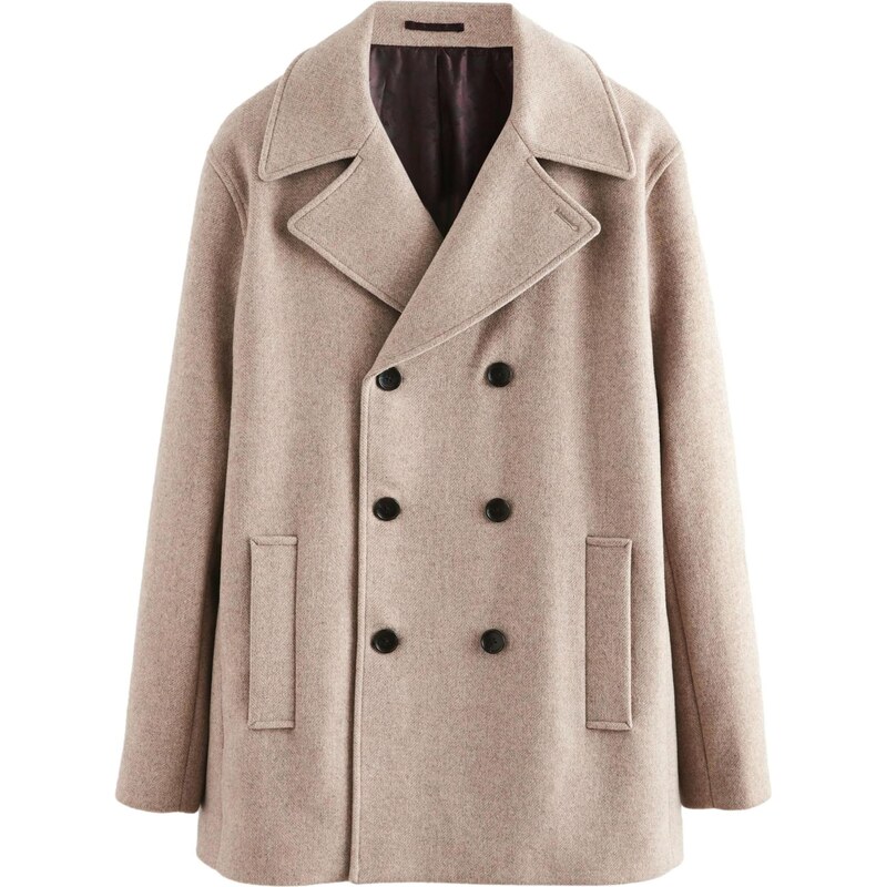 Next Prechodný kabát béžová 67677808