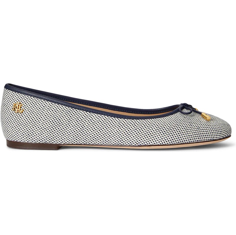 Lauren Ralph Lauren Baleríny JAYNA nebielená / námornícka modrá 67677826