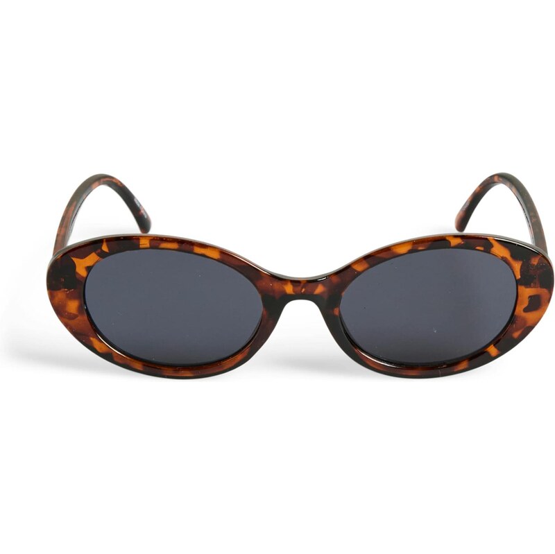 PIECES Slnečné okuliare PCSANNA koňaková / tmavohnedá 67677852