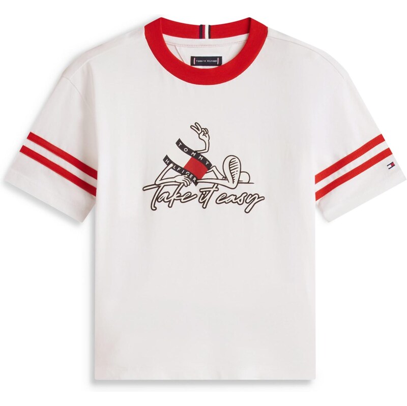 TOMMY HILFIGER Set TAKE IT EASY námornícka modrá / červená / biela 67677928