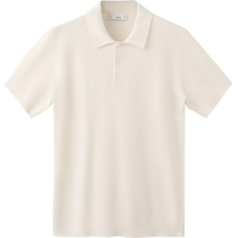 MANGO MAN Tričko ANDREW béžová 67677942