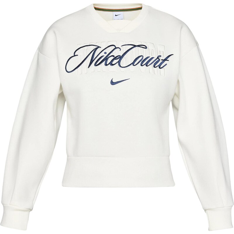 NIKE Športová mikina CRT námornícka modrá / šedobiela 67677961